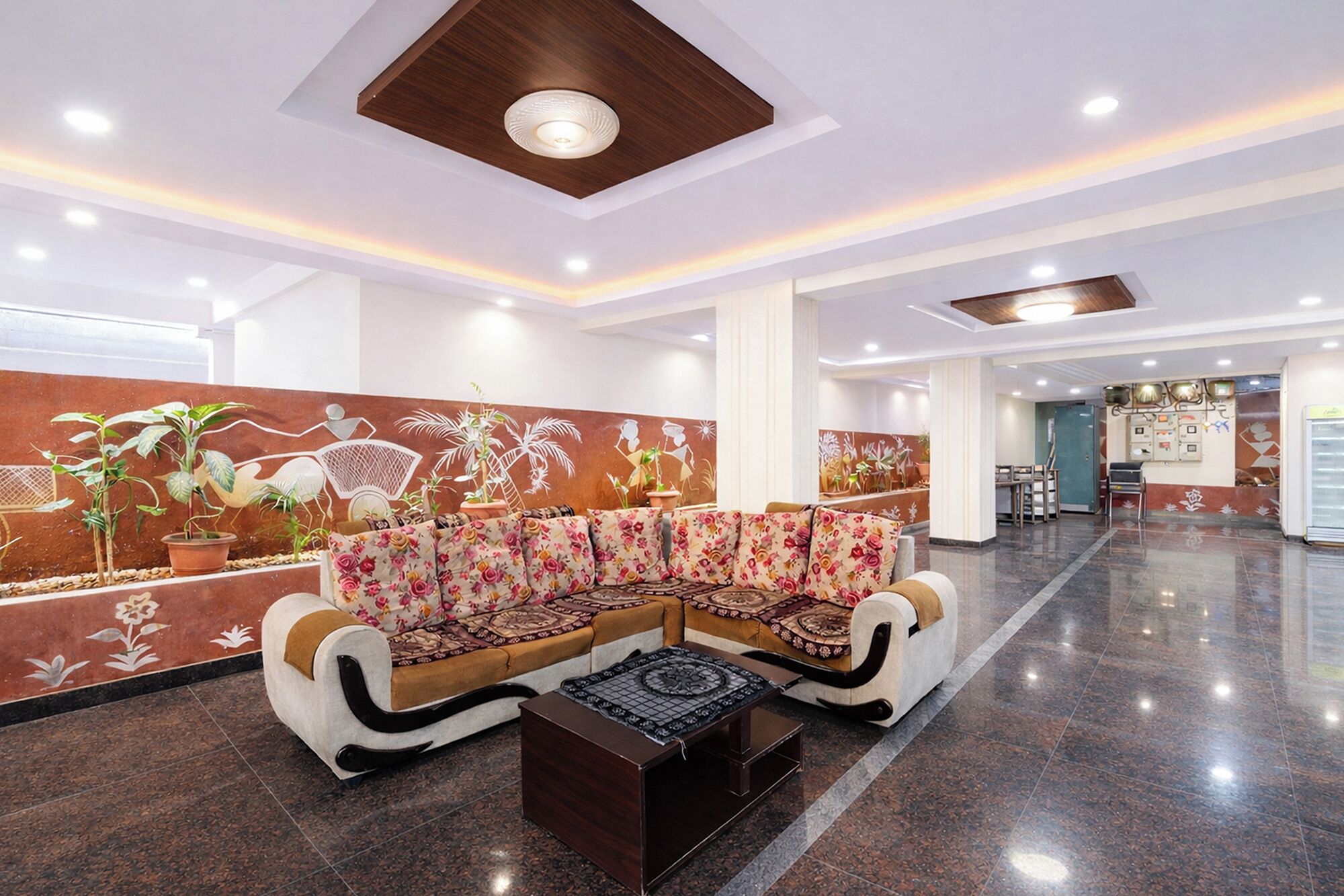 Sitzecke in der Lobby