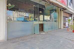 Entrada de l'allotjament