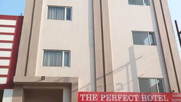 Voorkant van accommodatie