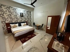 埃及棉床單、高級寢具、房內夾萬、免費 Wi-Fi