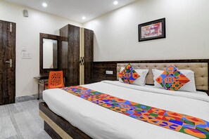 Rom – deluxe | Sengetøy i egyptisk bomull, sengetøy av topp kvalitet og safe på rommet