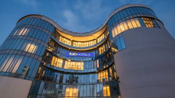 Fachada de la propiedad