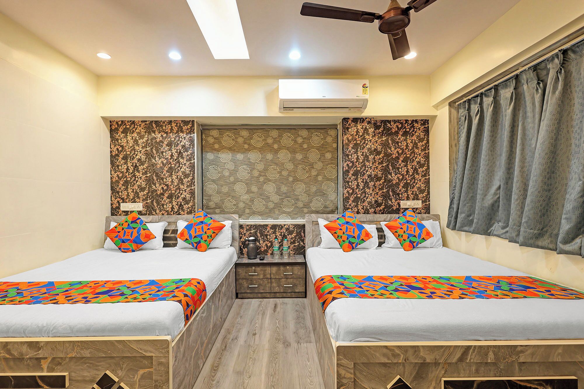 Family Room | Egyptian cotton sheets, premium bedding, in-room safe, free WiFi