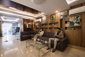 Sitzecke in der Lobby