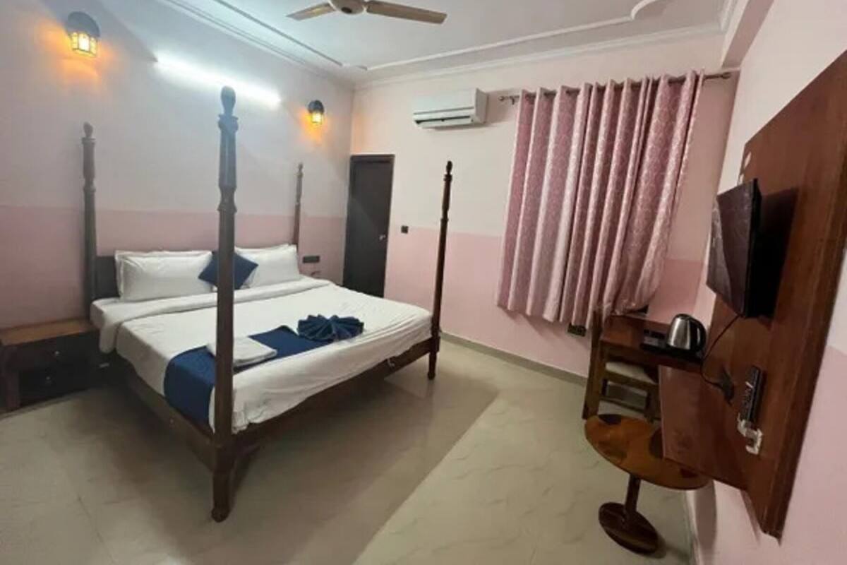 Phòng Deluxe | Bộ trải giường bằng vải cotton Ai Cập, bộ đồ giường cao cấp