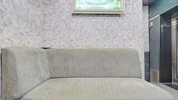 Sitteområde i lobbyen