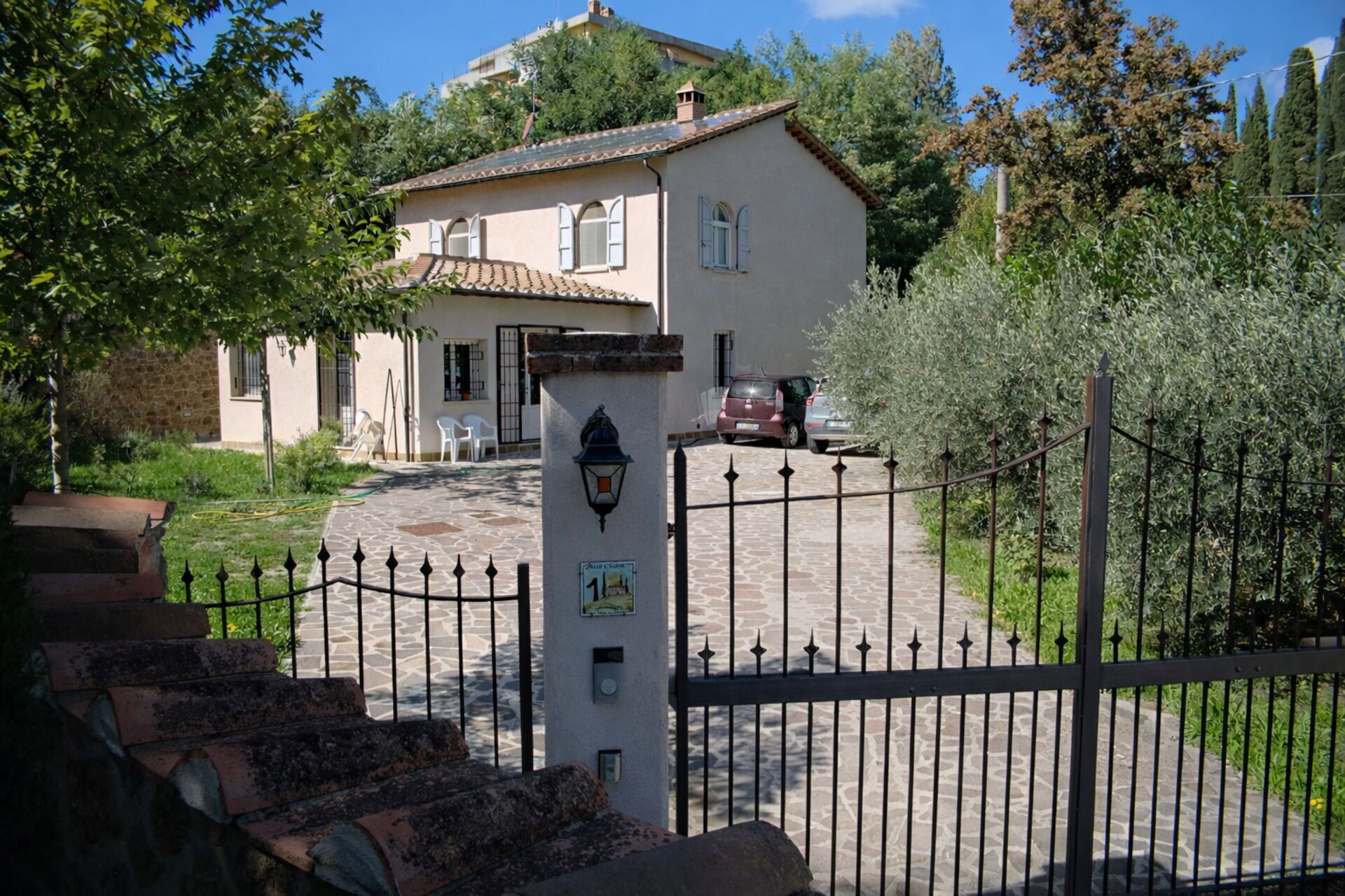 Enceinte de l’hébergement