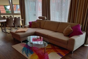 Smart TV, stereo - Holiday apartment with 1 bedroom (Kühlungsborn)