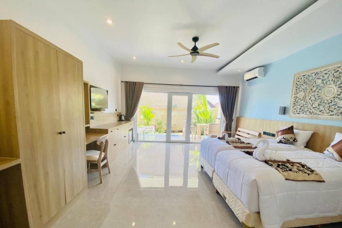 디럭스 더블룸, 발코니