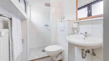 Shower, hair dryer