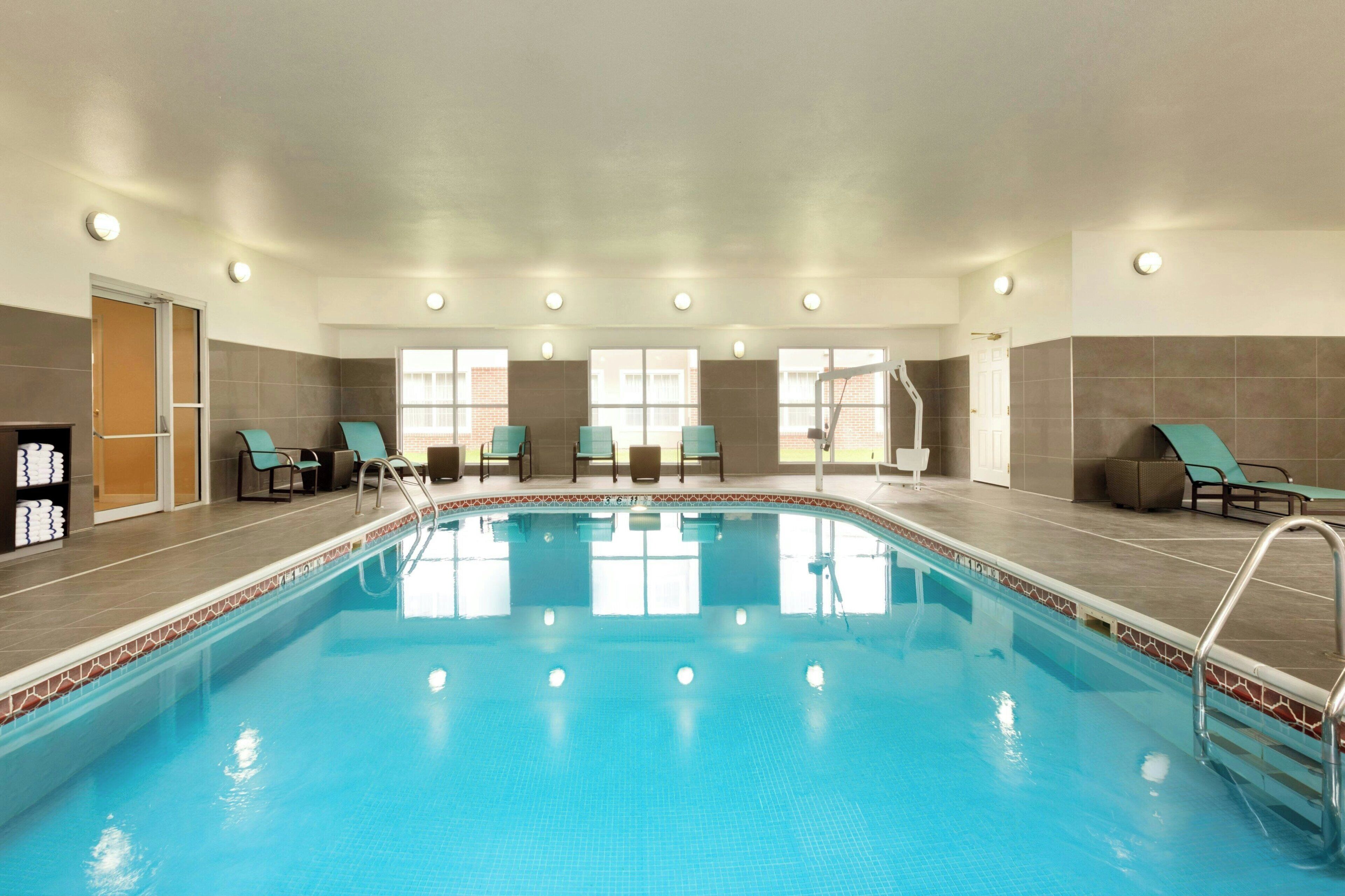 Indoor pool, outdoor pool