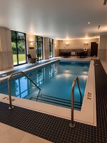 Indoor pool, outdoor pool