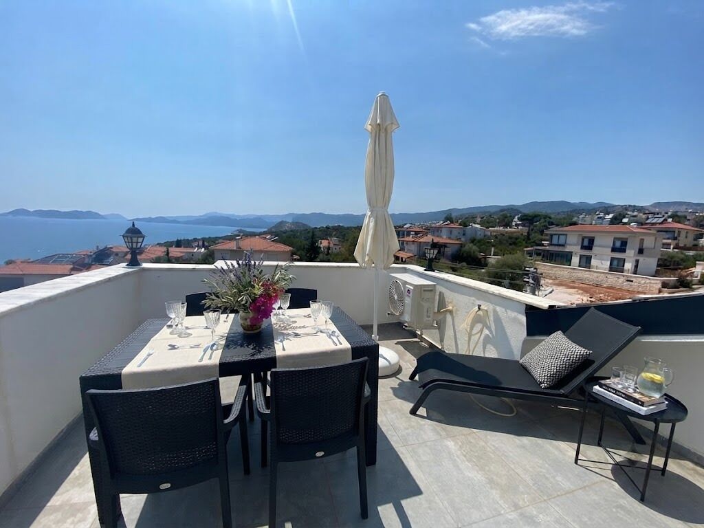 Comfort Studio, 1 Double Bed with Sofa bed, Non Smoking, Sea View | Terrace/patio