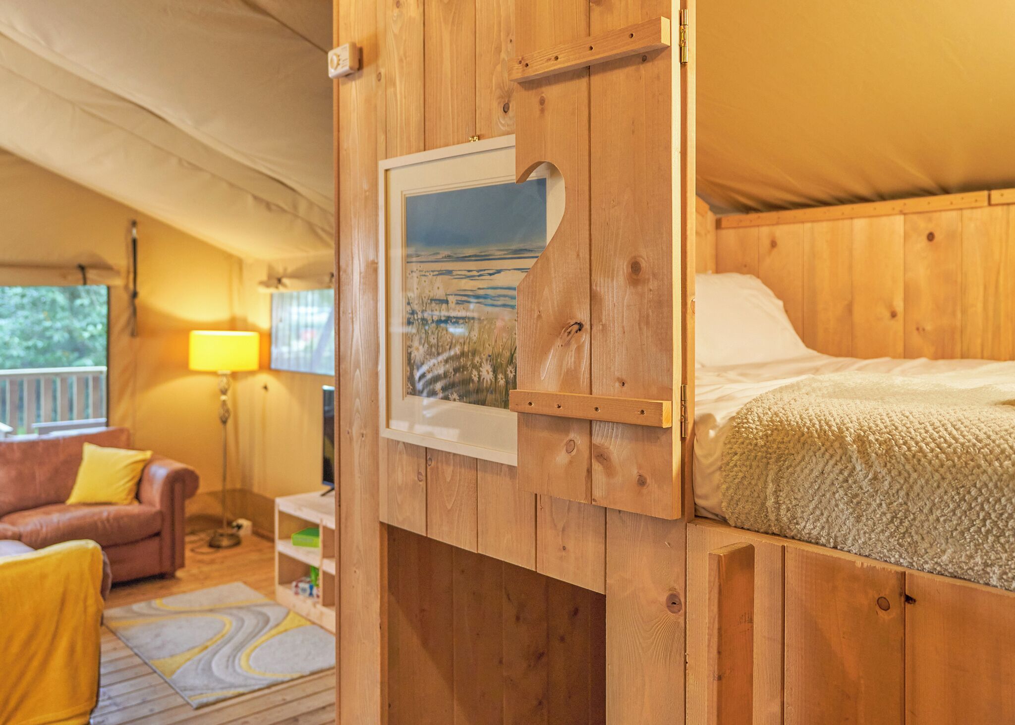 Safari Tent Sleeps 6 Pet Friendly - Gwithian