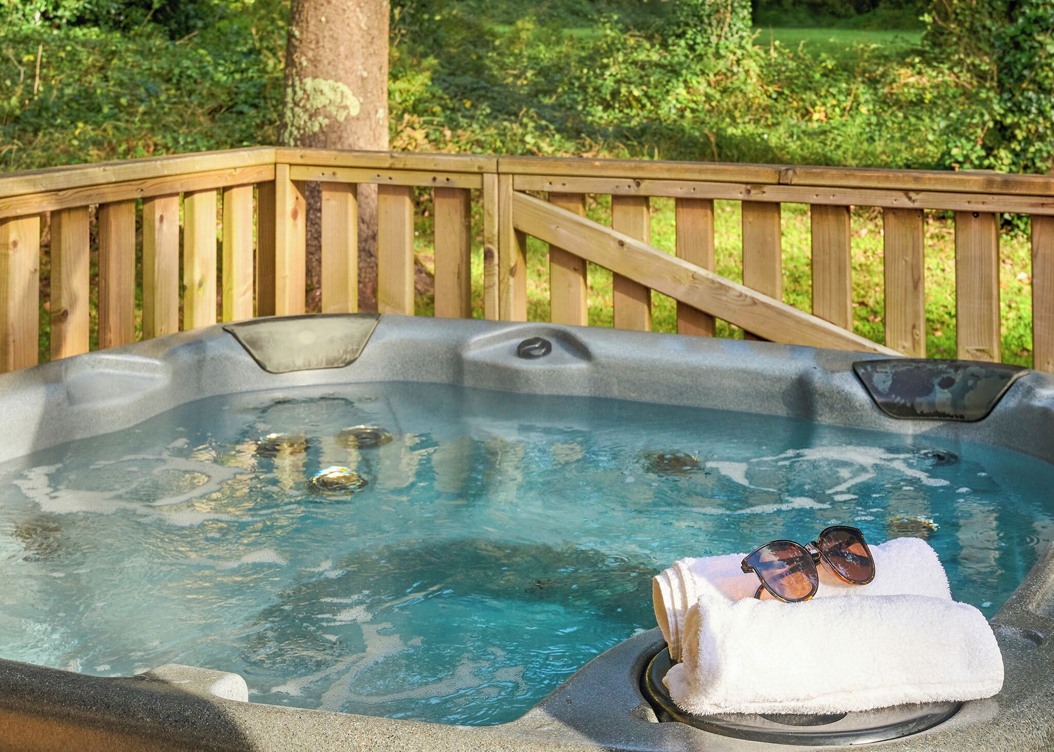 Bain à remous extérieur