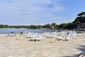 Terrace/patio - Umag flat with terrace and garden (Umag)