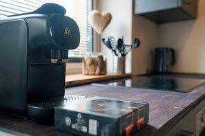 Kaffe och/eller kaffebryggare