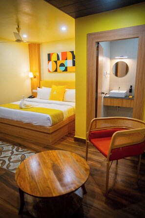 Premium-rum - balkong - utsikt mot staden