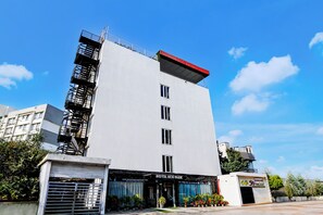 Fachada del alojamiento