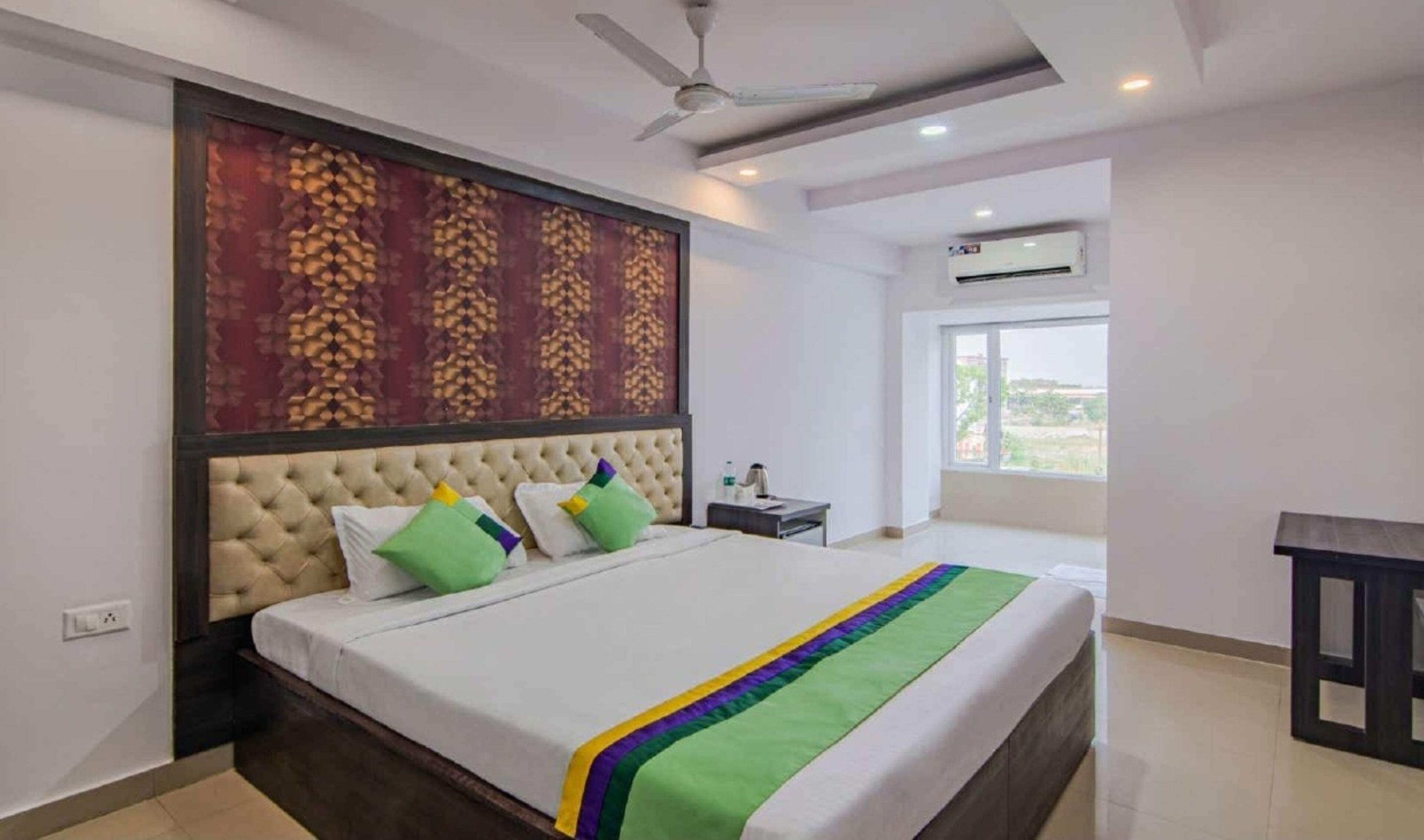 Superior Double Room, City View | Minibar, desk, blackout drapes, free WiFi