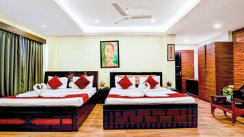 Minibar, Schreibtisch, Verdunkelungsvorhänge, kostenloses WLAN