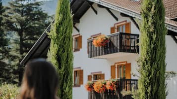 Fassade der Unterkunft