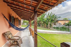 Terrace/patio - House with pool in Ilhabela. Excellent location. (Ilhabela)