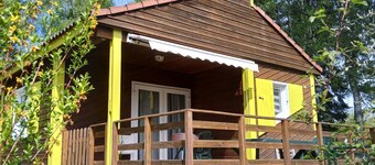 Quiet, air-conditioned, fenced chalet
