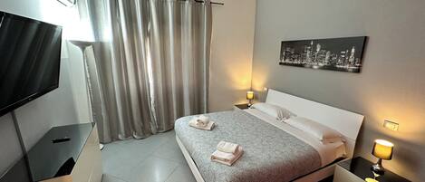 2 dormitorios, tabla de planchar con plancha, wifi y ropa de cama