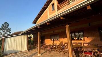 Opções para refeição ao ar livre