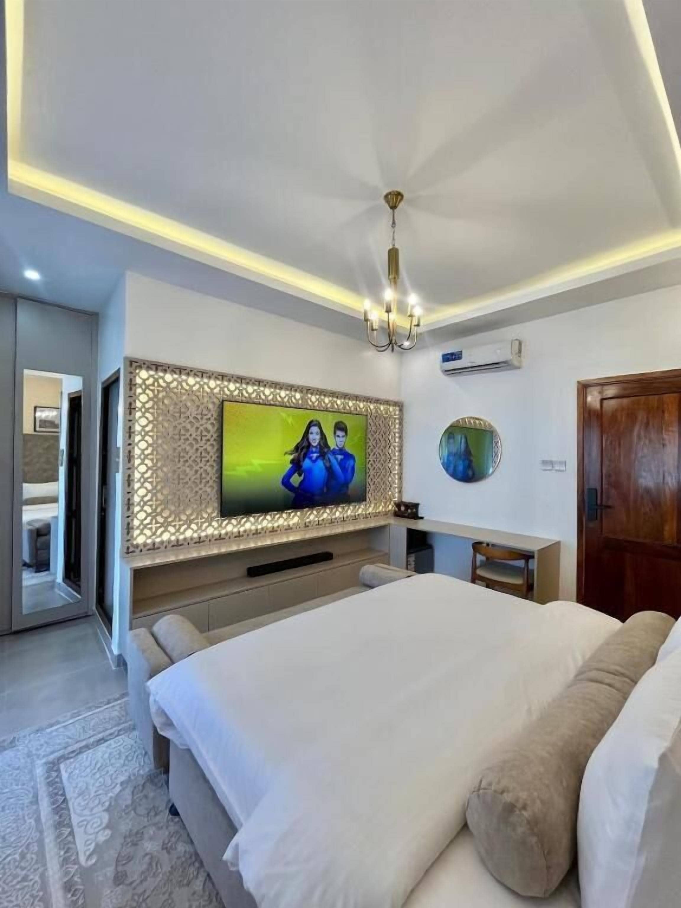 Studio Luxe, balcon, vue ville