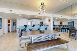 Apartment (3 Bedrooms) | Interior - Corner 3BR w/ Gulf-view: Suntide III - Unit 501 (South Padre Island)