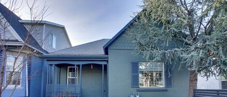 Majoituspaikan julkisivu