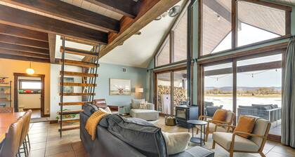 Fish, Hike & Ski: Mtn-view Gunnison Home w/ Sauna