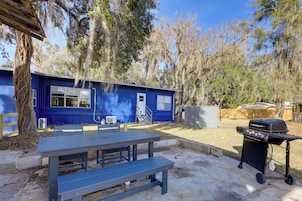 Fachada de la propiedad