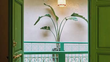 Doppelzimmer, Terrasse, Poolblick | Terrasse/Patio