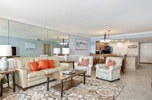 Condo, 2 Bedrooms | Living area - Shoreline Towers 1034 2 Bedroom Condo (Destin)