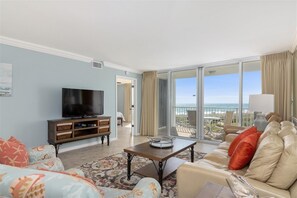 Condo, 2 Bedrooms | Living area - Shoreline Towers 1034 2 Bedroom Condo (Destin)
