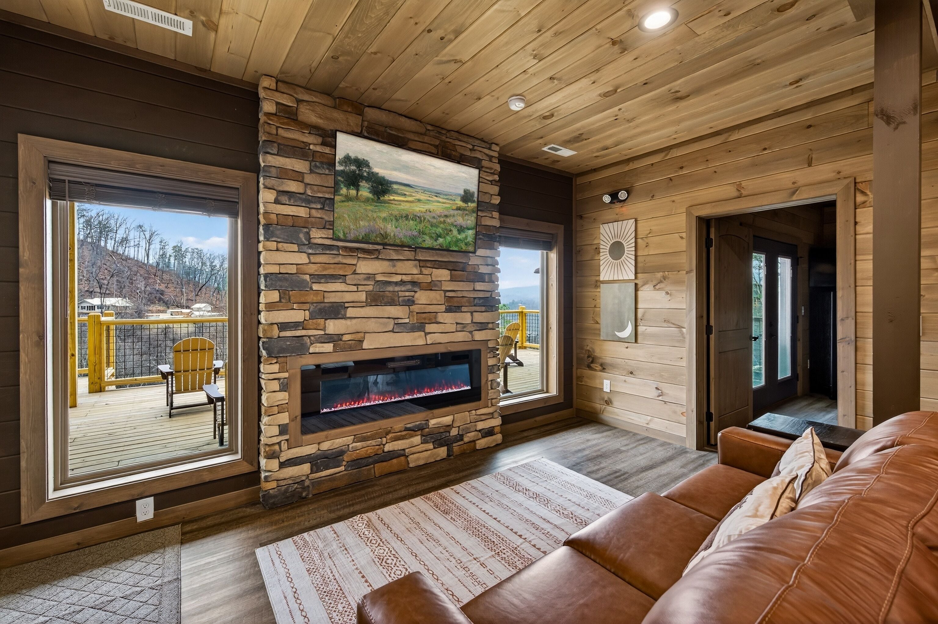 하우스, 침실 5개 | 거실 공간 | 스마트 TV