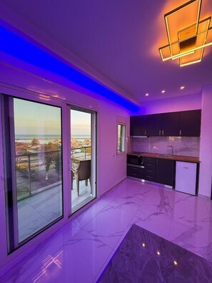 Apartment, 1 Bedroom, Balcony, Sea View - Delfini Girni Apartments (Paralia)