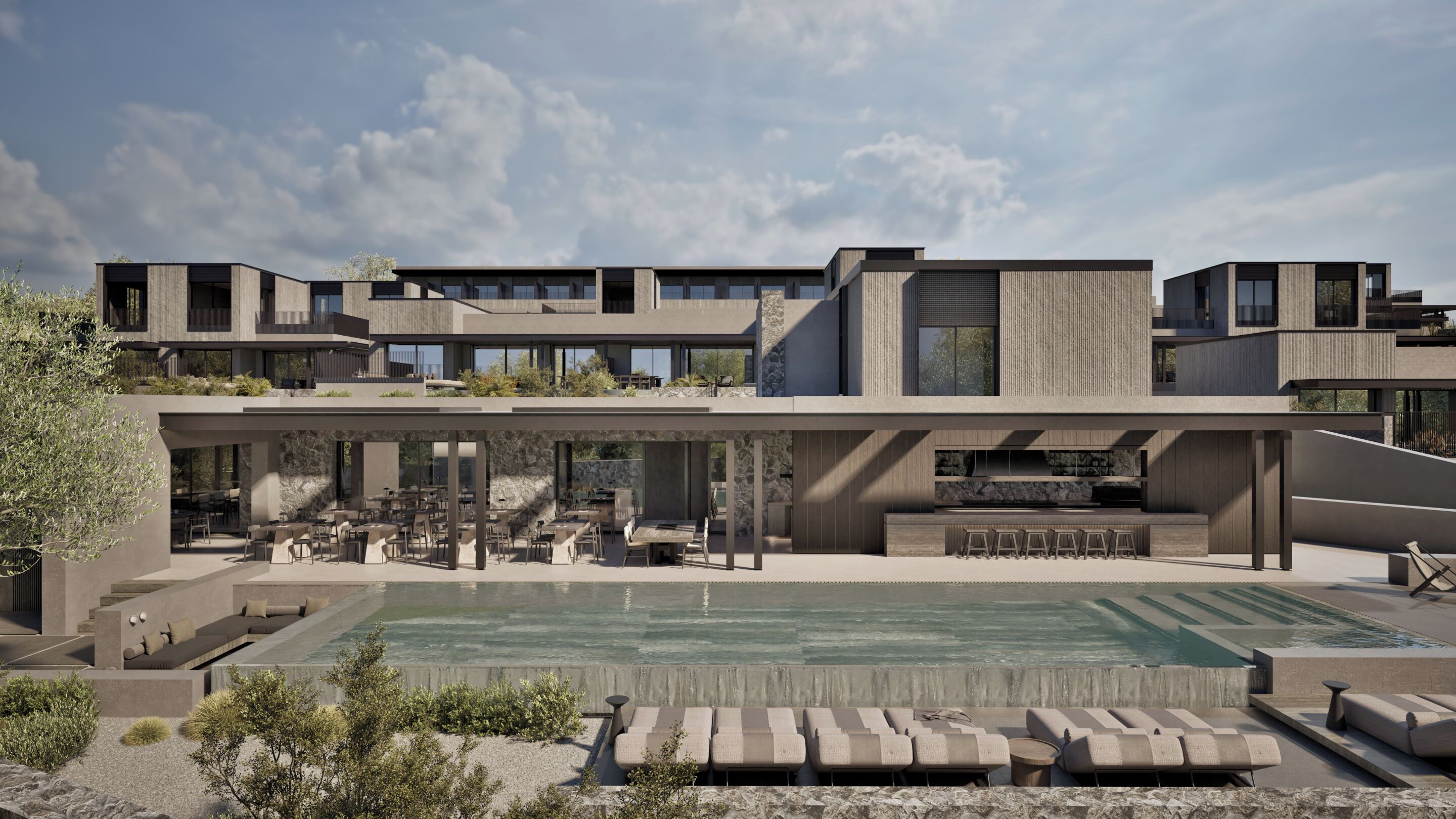 المنطقة المحيطة بالمنشأة