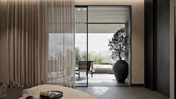 Smart TV de 55 pulgadas con canales por cable, una chimenea