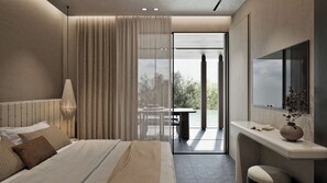 Una cassaforte in camera, una scrivania, postazione laptop