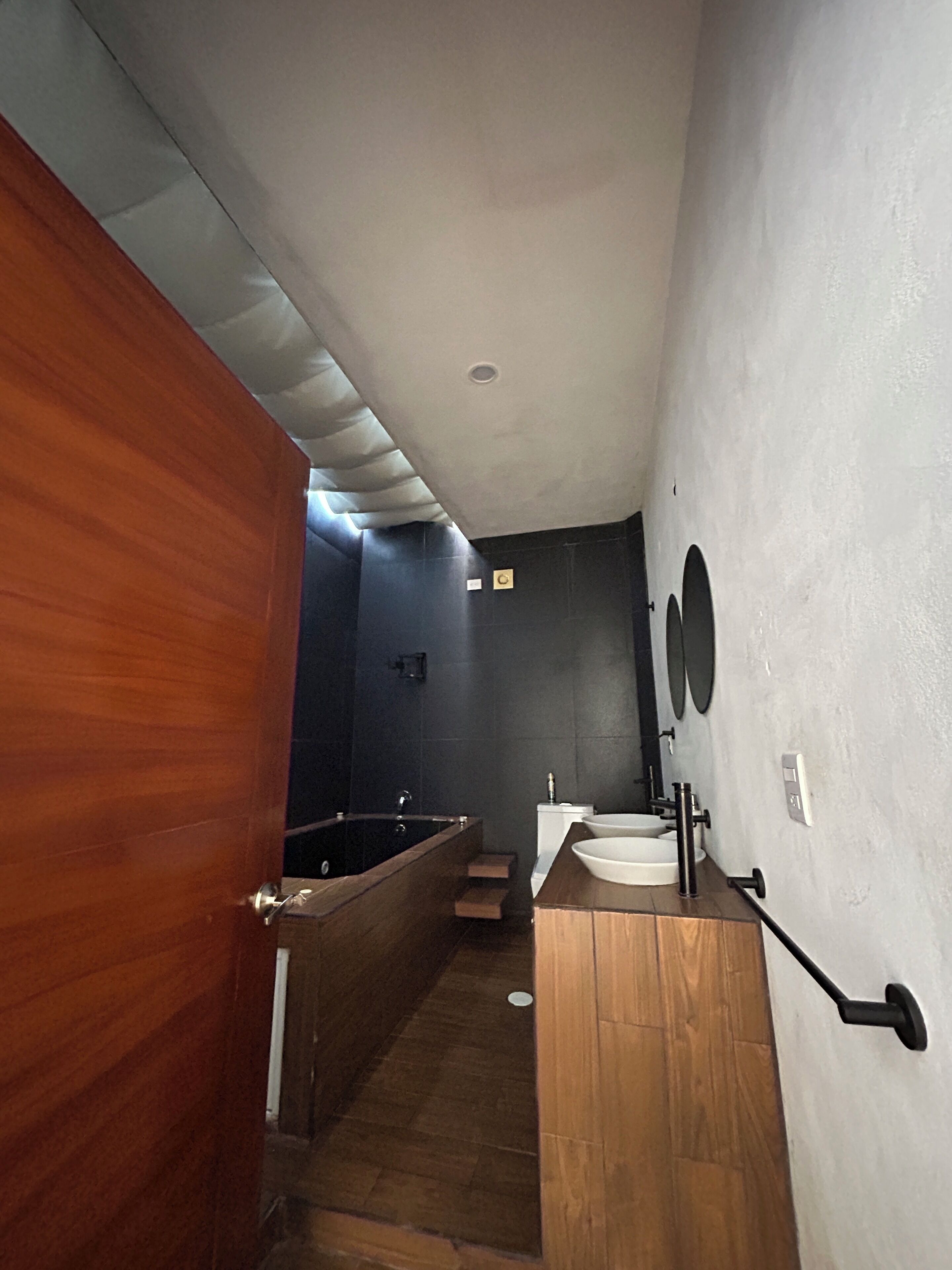 Towels, soap, toilet paper