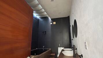 Towels, soap, toilet paper