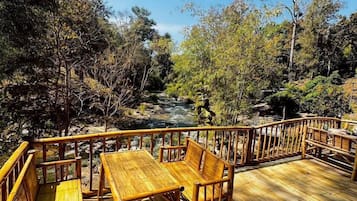 Familjerum - uteplats | Vardagsrum