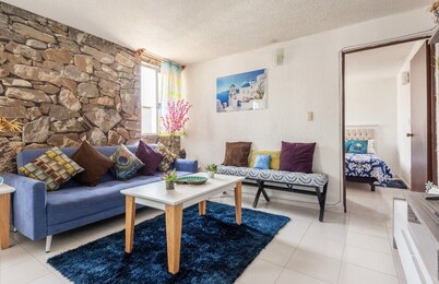CDMX cozy apartment CIELITO LINDO tlalpan six flags and hospital area