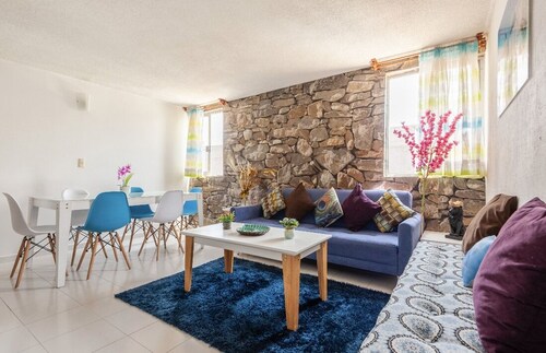 CDMX cozy apartment CIELITO LINDO tlalpan six flags and hospital area