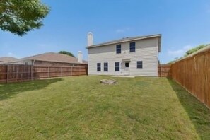 Exterior - 3 bed/2.5 bathroom
Spacious fun, pool table, ping pong table and smart TVs (Little Elm)