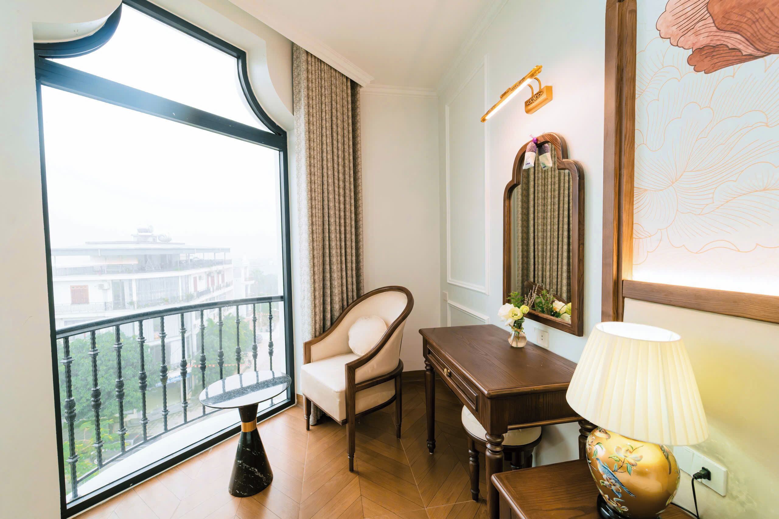 奢華雙人房, 陽台, 城市景觀